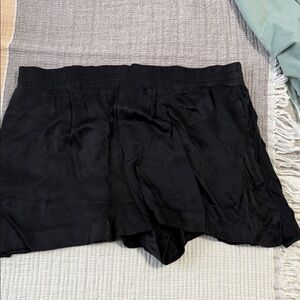 Zara Black High Waist Women's Shorts